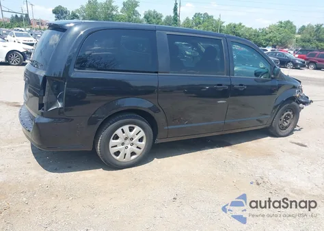 2018 Dodge Grand Caravan Se from USA, damaged, VIN 2C4RDGBG7JR162794